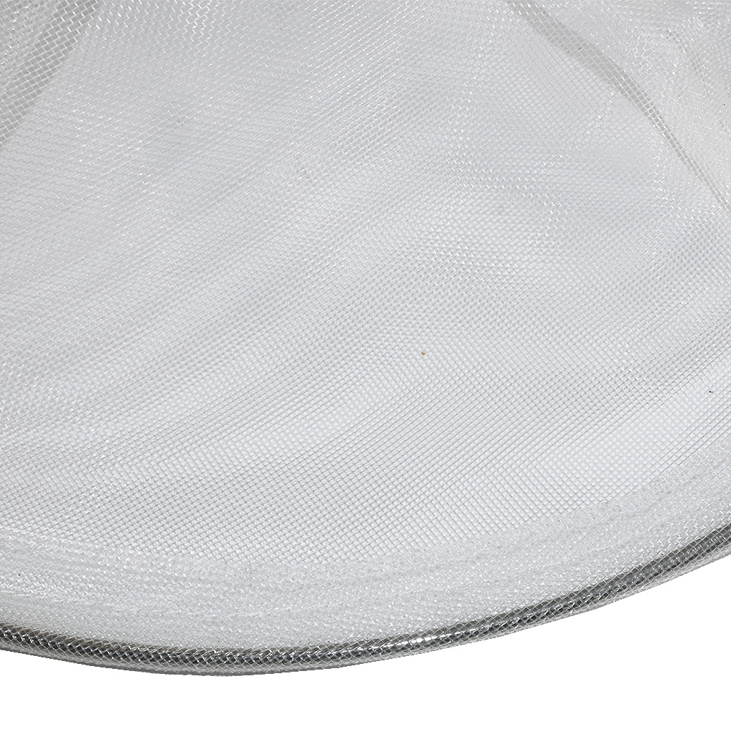 Filtro a cono in acciaio con rinforzo - a maglia grossa - 450 mm