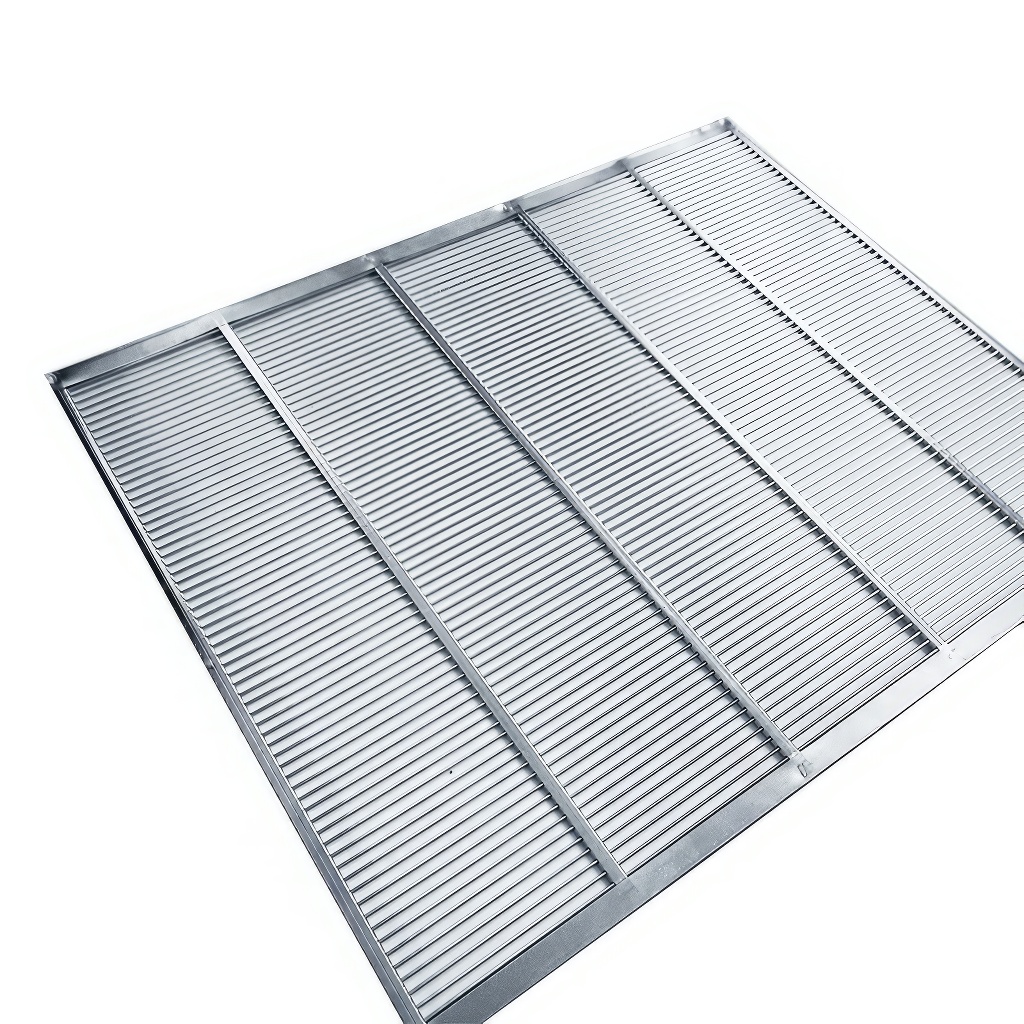 Griglia escludi regina in acciaio inox 370x483 mm DE