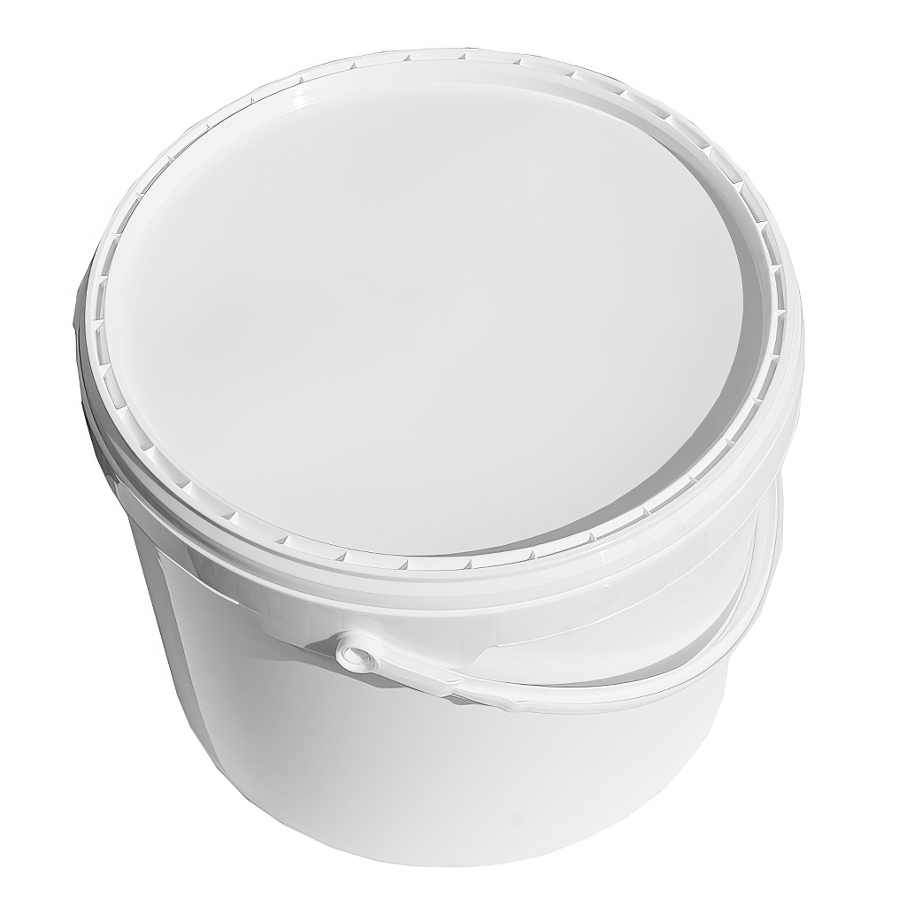 Secchiello per miele in plastica 15 kg bianco