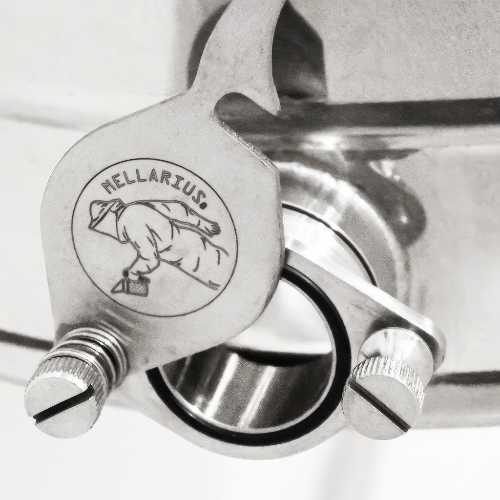 Maturatore Mellarius MiniLine 25 kg - rubinetto in acciaio inox