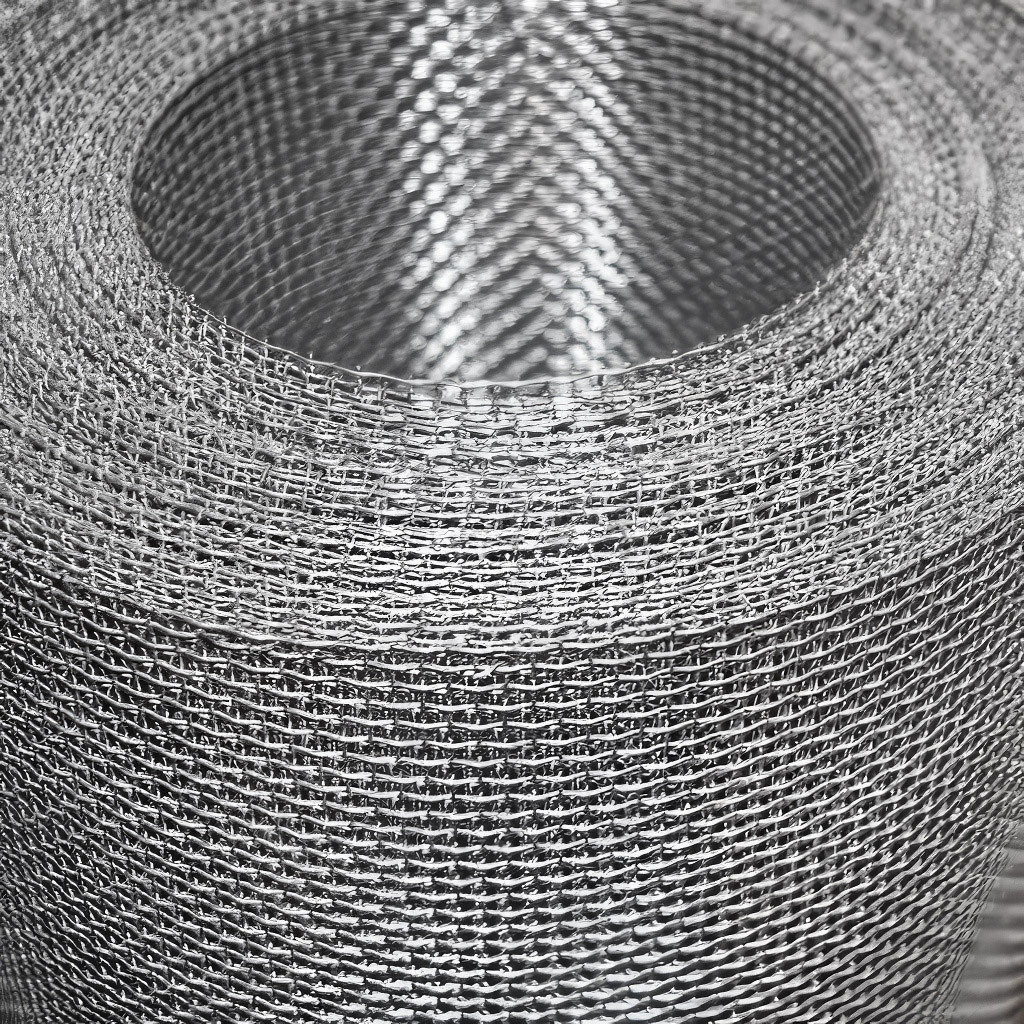 Rete in acciaio inossidabile per apicoltura 201 (maglia 3,15 mm) – larghezza 1 m