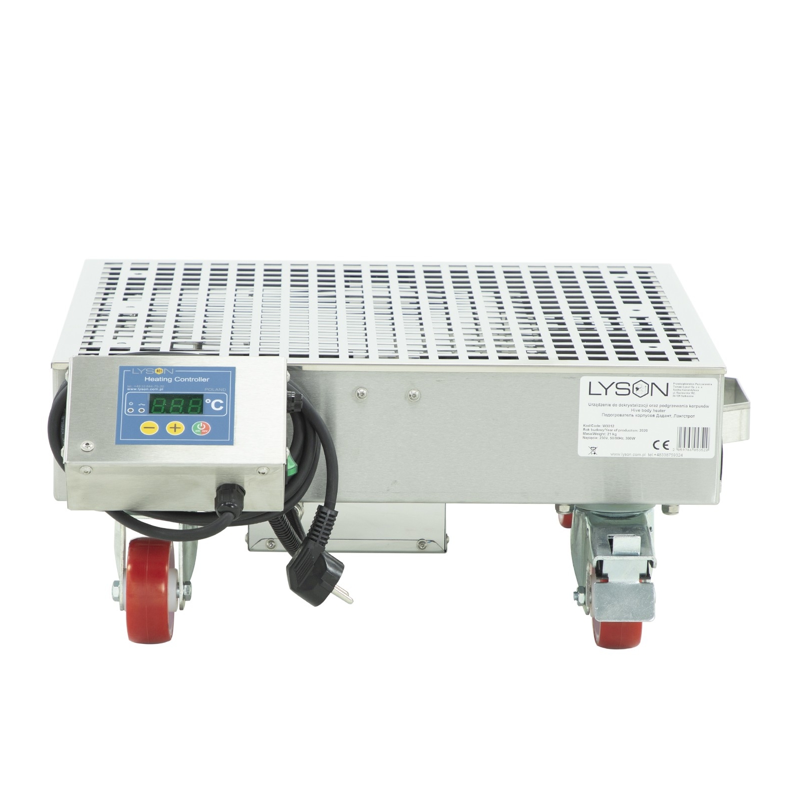 Riscaldatore per melari Lysoň 230V - 600×520×240