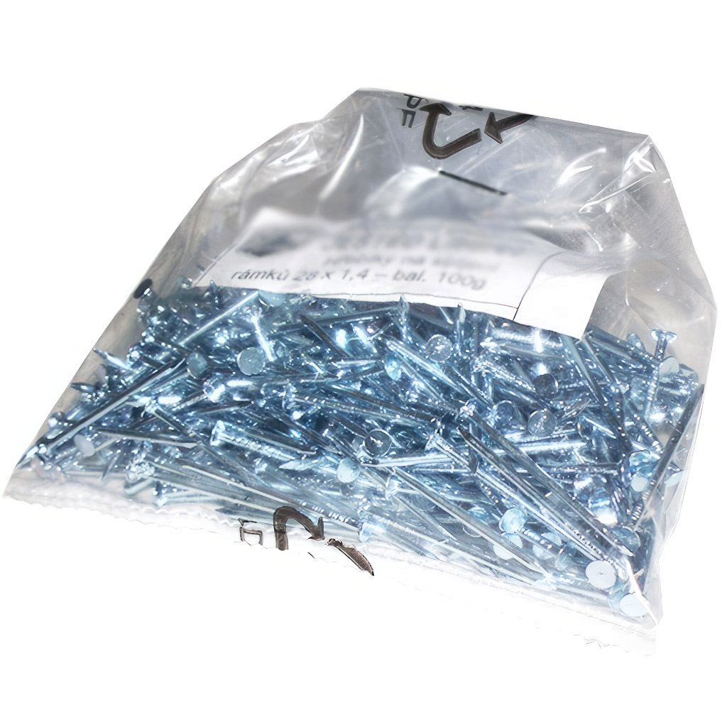 Chiodi per telaini 28x1,4 - 0,1kg