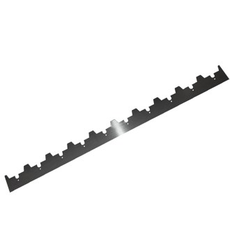 Pettine distanziatore per telaini - acciaio inox Zander 10 telaini - 370x28 mm