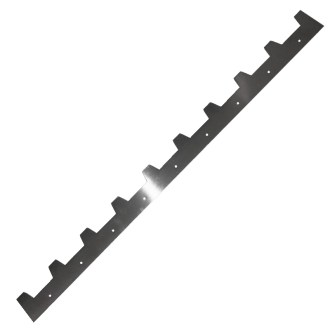 Pettine distanziatore per telaini - acciaio inox Zander 9 telaini - 377x28 mm
