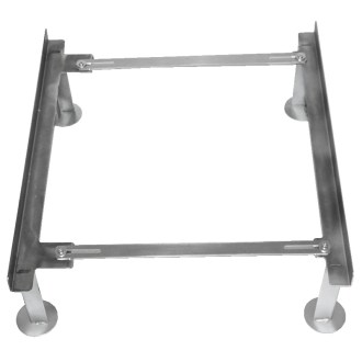 Supporto per arnia regolabile - zincato