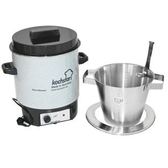 Contenitore per la fusione della cera Smalto 230 V 1,8 kW 12 l