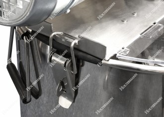 Apparecchiatura per la cremazione del miele capacità 75 kg