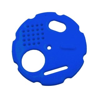 Diaframma a griglia - diam. 8 cm - Blu