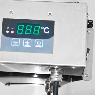Contenitore di decristallizzazione con riscaldamento Mellarius MaxiLine 230 V - 54 litri / 70 kg