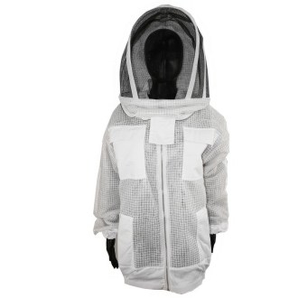 Camiciotto da apicoltore professionale con maschera taglia: S-XXL