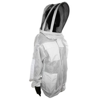 Camiciotto da apicoltore professionale con maschera taglia: S-XXL