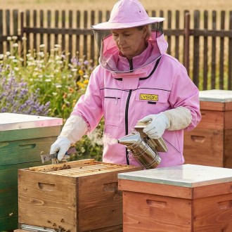 Camiciotto apistica con cappello - viola - Lysoň, taglia: S-XXL