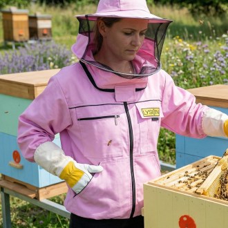 Camiciotto apistica con cappello - viola - Lysoň, taglia: S-XXL