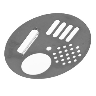 Chiusura a griglia anti-varroa - diam. 6,8 cm - in acciaio inox