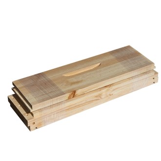 Melario Dadant US - 12 favi - spessore 1 - 141 - guide - smontato