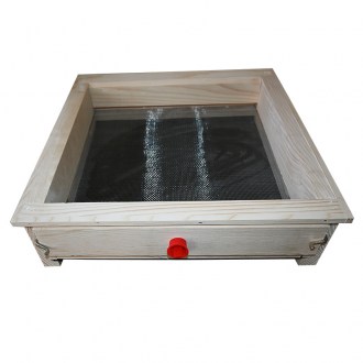 Fondo antivarroa completamente in rete - acciaio inox - Optimal