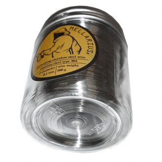 Filo per apicoltura MELLARIUS - acciaio inox con svolgitore 500 g