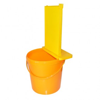 Supporto per telaini su secchio - plastica