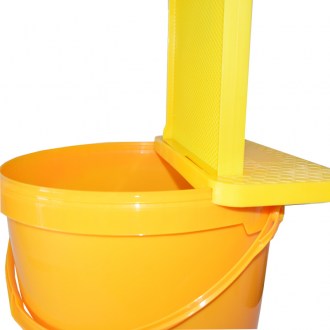 Supporto per telaini su secchio - plastica