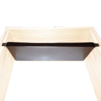 Arnia per 1 telaino Langstroth 2/3 159 - marrone