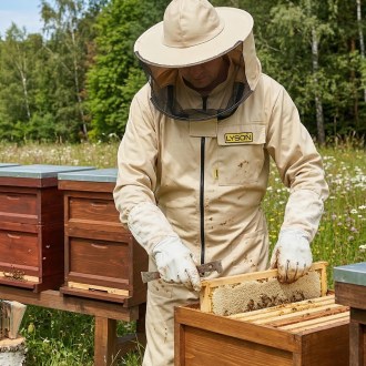 Tuta da apicoltore OPTIMA Lysoň, taglie: S-XXXXL