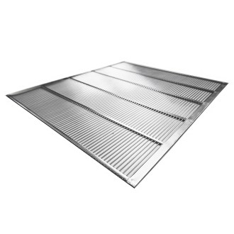 Griglia escludi-regina in metallo 384x473 mm DE