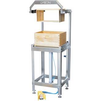 Linea di disopercolatura, macchina disopercolatrice PREMIUM 40 telai, estrattore 100 kg