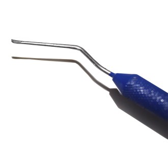 Spatolina per traslarvo professionale - metallo - blu