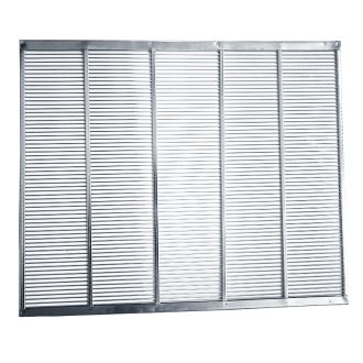 Griglia escludi regina in acciaio inox 370x483 mm DE