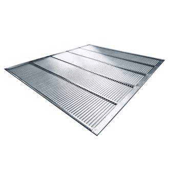 Griglia escludi regina in acciaio inox 370x483 mm DE