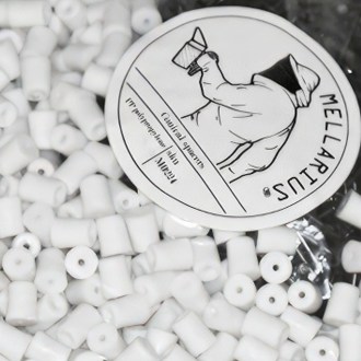 Distanziatori con chiodi - conici - 100 pezzi - Bianco