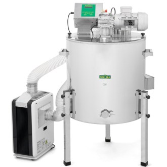 Dispositivo di miscelazione a doppia parete ApiCera® con riscaldamento e essiccatore - 185 kg