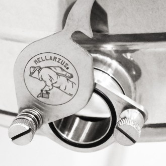 Maturatore Mellarius MiniLine 50 kg - rubinetto in acciaio inox