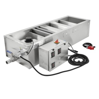 Secchiello per miele con filtro a cascata, coperchio e sensore di livello