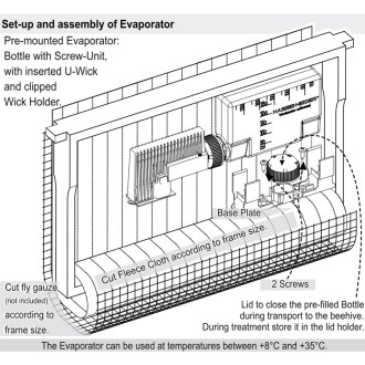 Evaporatore di sostanze volatili - originale Nassenheider H - 2 pezzi
