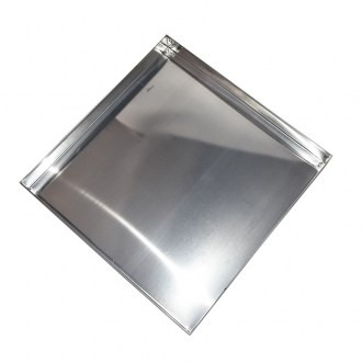 Coperchio in acciaio inox 510x510x50 mm - arnia 2 cm