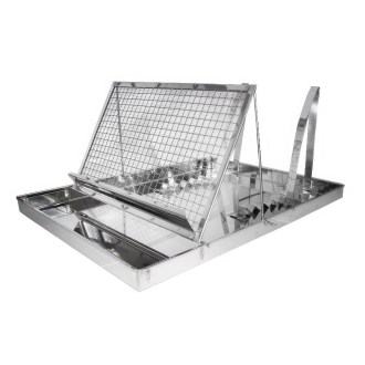 Vassoio grande per disopercolatura Mellarius con supporto