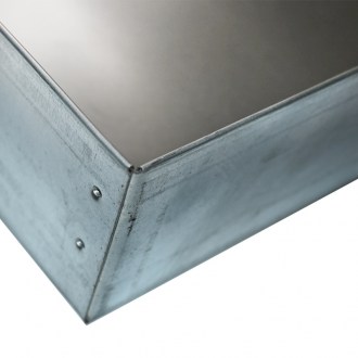 Coperchio metallico per arnia 2 cm - 510x510x50