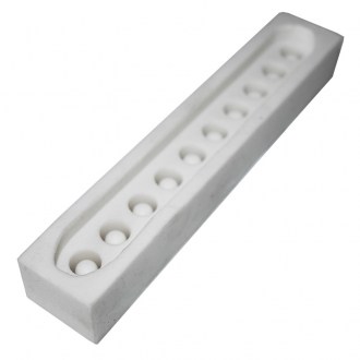 Stampo in silicone per 10 cupolini porta celle reali