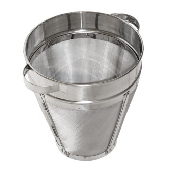 Filtro conico senza rilievo per contenitori da 35 kg