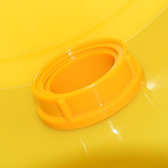 Contenitore per smielatura da 40 kg con valvola - giallo