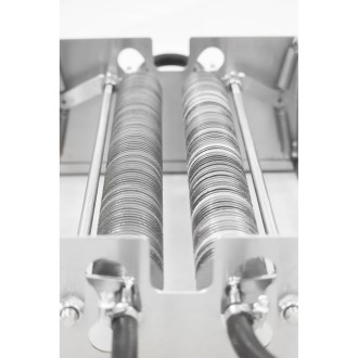 Disopercolatore manuale a rullo per telaini con generatore di vapore 39 × 24 cm