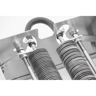 Disopercolatore manuale a rullo per telaini con generatore di vapore 39 × 24 cm