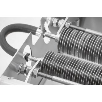 Disopercolatore manuale a rullo per telaini con generatore di vapore 39 × 24 cm