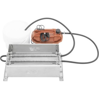 Disopercolatore manuale a rullo per telaini con generatore di vapore 39 × 24 cm