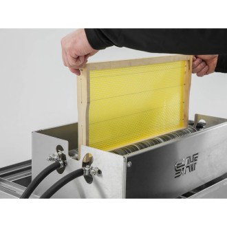 Disopercolatore manuale a rullo per telaini con generatore di vapore 39 × 24 cm