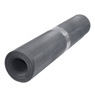 Lamiera stirata per apicoltura - acciaio inox, maglia 4 mm, rotolo 0,42 × 10 m