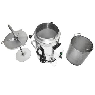 Fonditore di cera con pressa 35l - elettrico 230 V