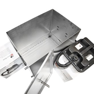 Fonditore di cera JaHan - acciaio inox - elettrico - 2 generatori